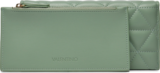 Zielony portfel Valentino
