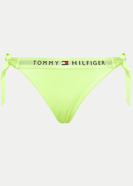Zielony strój kąpielowy Tommy Hilfiger w młodzieżowym stylu