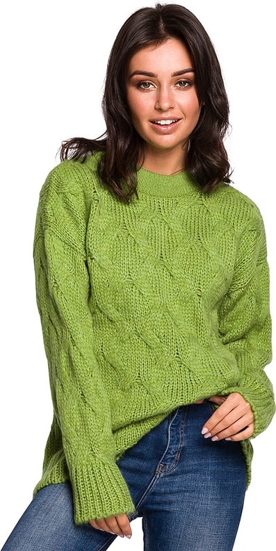 Zielony sweter BeWear