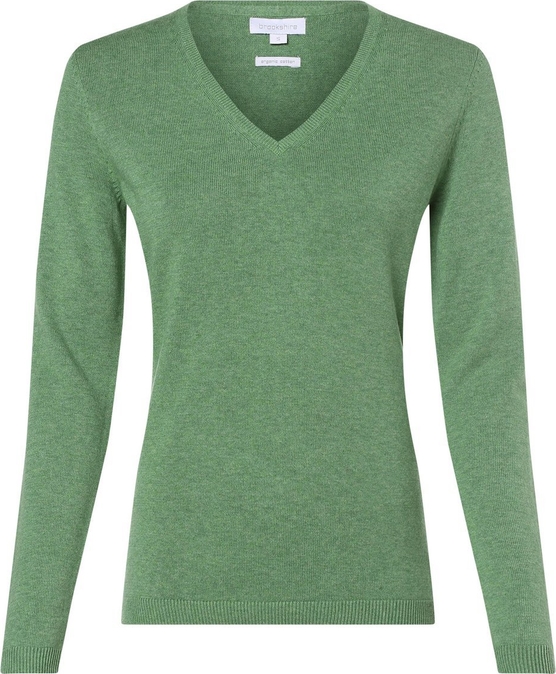 Zielony sweter brookshire w stylu casual