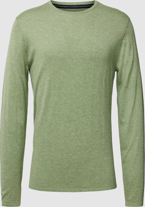 Zielony sweter Christian Berg z bawełny