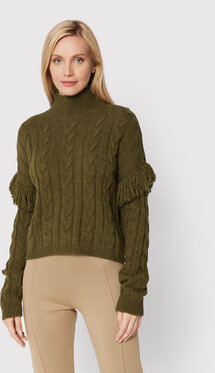 Zielony sweter Deha w stylu casual