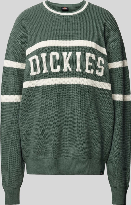 Zielony sweter Dickies z bawełny