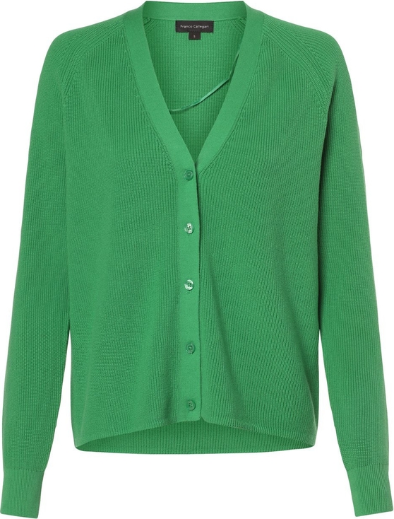 Zielony sweter Franco Callegari z bawełny w stylu casual