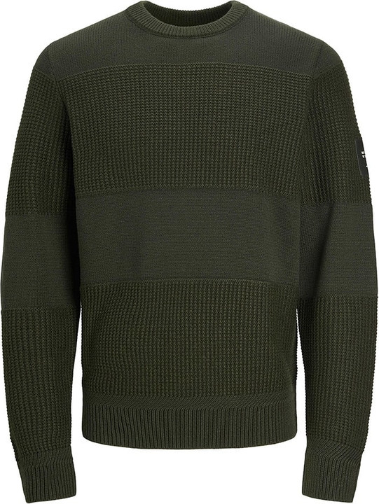 Zielony sweter Jack & Jones w stylu casual