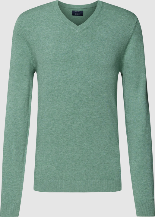 Zielony sweter McNeal z bawełny w stylu casual