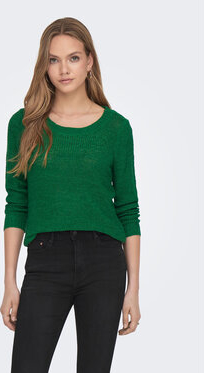 Zielony sweter Only w stylu casual