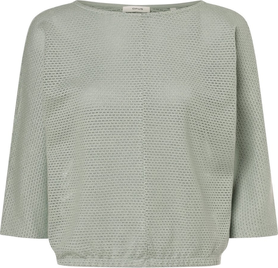 Zielony sweter Opus w stylu casual