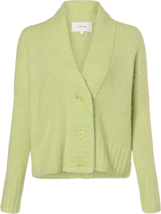Zielony sweter Opus w stylu casual z moheru