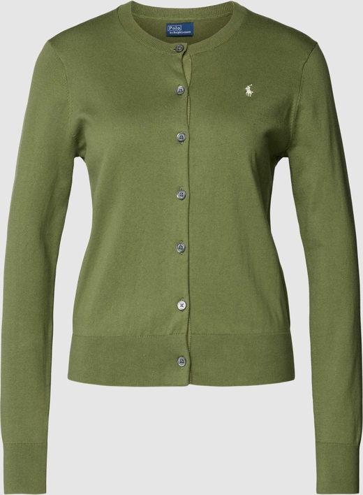 Zielony sweter POLO RALPH LAUREN w stylu casual z bawełny