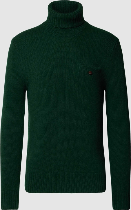 Zielony sweter POLO RALPH LAUREN z kaszmiru