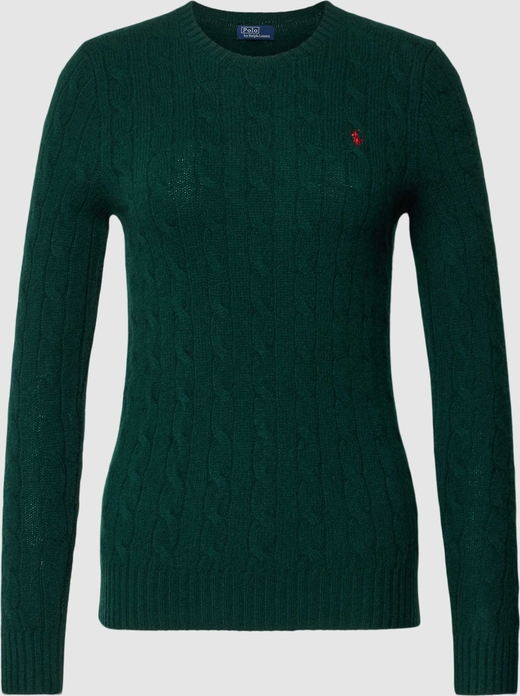 Zielony sweter POLO RALPH LAUREN z wełny