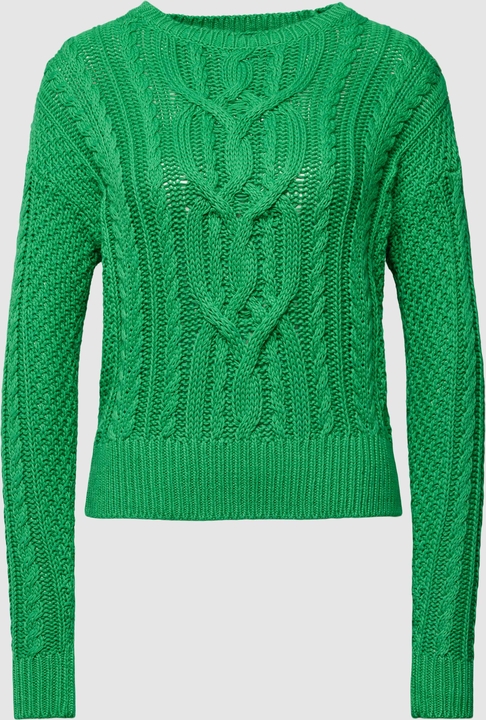 Zielony sweter Ralph Lauren z bawełny