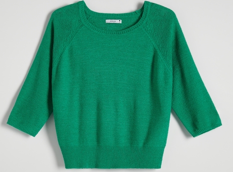 Zielony sweter Reserved