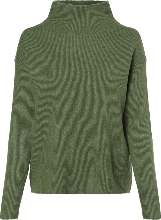 Zielony sweter S.Oliver w stylu casual z dzianiny