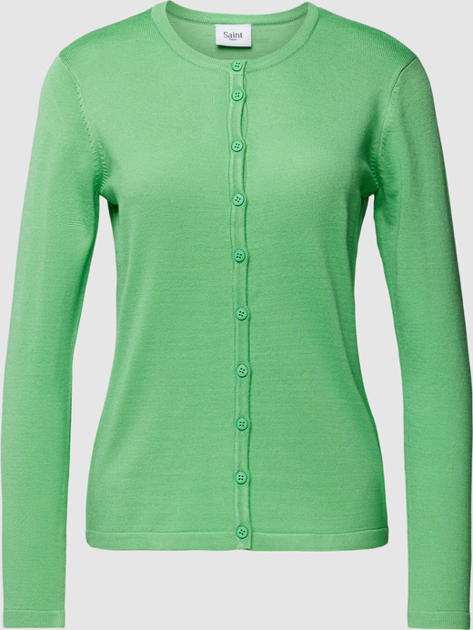 Zielony sweter Saint Tropez w stylu casual