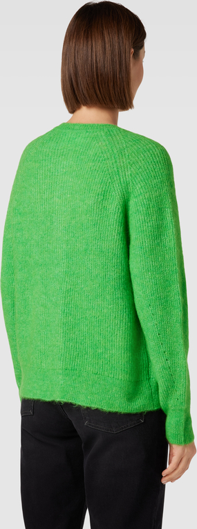 Zielony sweter Selected Femme z wełny