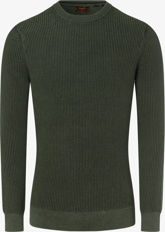 Zielony sweter Superdry z okrągłym dekoltem w stylu casual