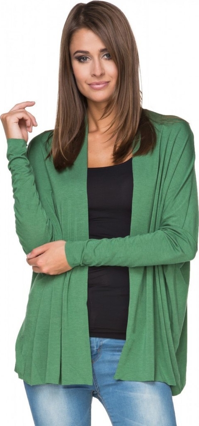 Zielony sweter Tessita z dzianiny