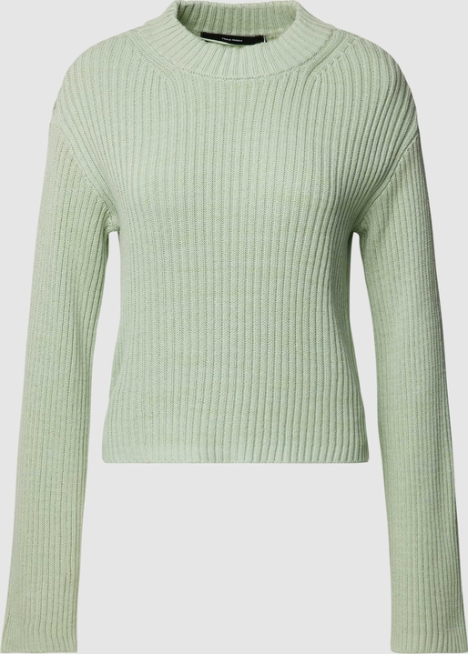 Zielony sweter Vero Moda z bawełny