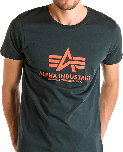 Zielony t-shirt Alpha Industries