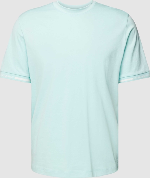 Zielony t-shirt Armani Exchange