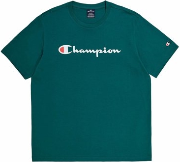Zielony t-shirt Champion w młodzieżowym stylu
