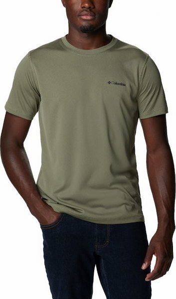 Zielony t-shirt Columbia
