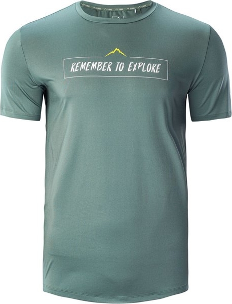 Zielony t-shirt Elbrus w młodzieżowym stylu