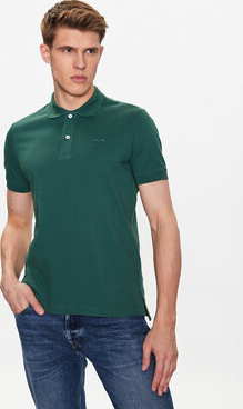 Zielony t-shirt Geox w stylu casual
