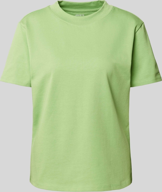 Zielony t-shirt Jake*s w stylu casual