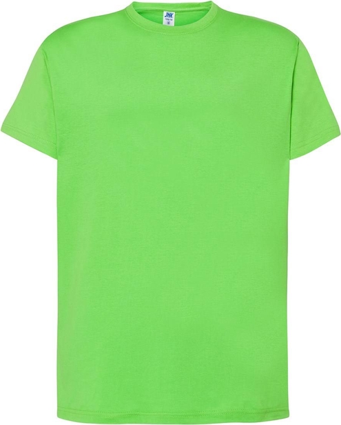 Zielony t-shirt JK Collection z bawełny