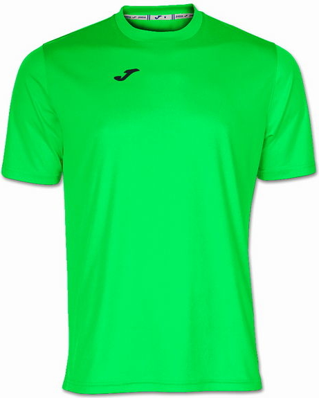 Zielony t-shirt Joma z krótkim rękawem w sportowym stylu