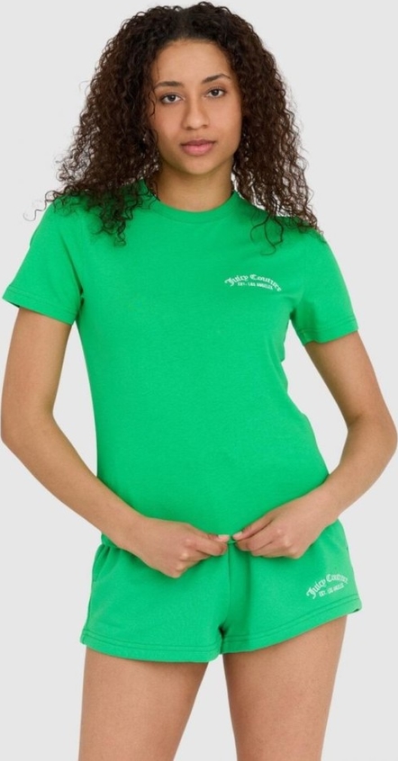 Zielony t-shirt Juicy Couture