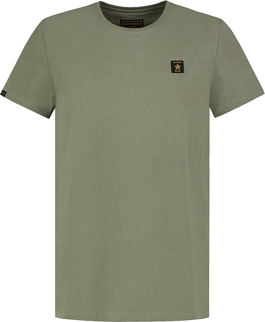 Zielony t-shirt Limango Polska z krótkim rękawem