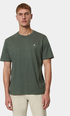 Zielony t-shirt Marc O'Polo w stylu casual