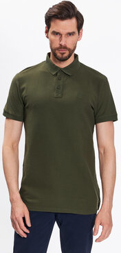 Zielony t-shirt MODIVO w stylu casual
