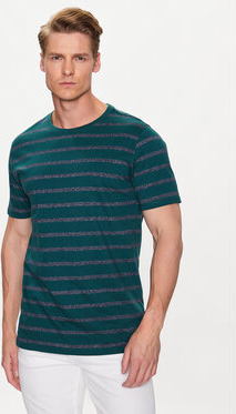 Zielony t-shirt MODIVO z krótkim rękawem w stylu casual