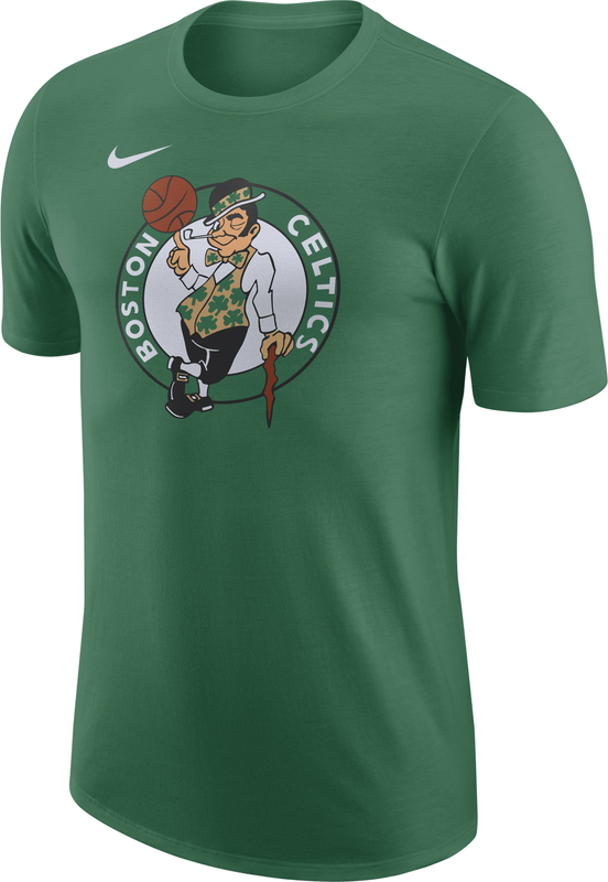 Zielony t-shirt Nike z bawełny