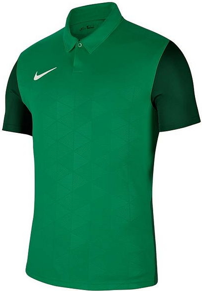 Zielony t-shirt Nike z krótkim rękawem z dżerseju w sportowym stylu