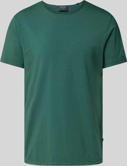Zielony t-shirt Olymp Level Five w stylu casual