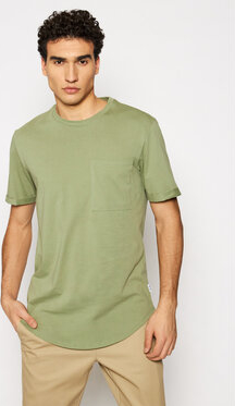 Zielony t-shirt Only & Sons z krótkim rękawem