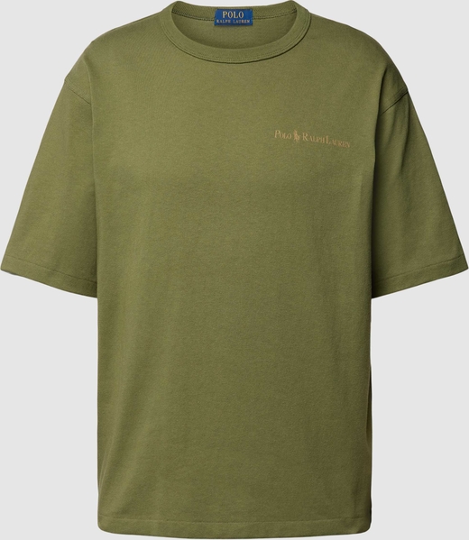 Zielony t-shirt POLO RALPH LAUREN z krótkim rękawem