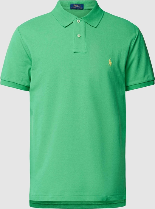 Zielony t-shirt POLO RALPH LAUREN z krótkim rękawem w stylu casual