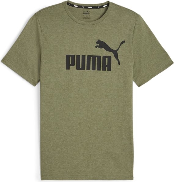 Zielony t-shirt Puma z krótkim rękawem