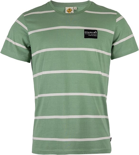Zielony t-shirt Roadsign z krótkim rękawem