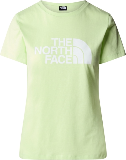 Zielony t-shirt The North Face z krótkim rękawem z wełny