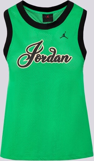 Zielony top Jordan w młodzieżowym stylu