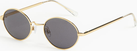 Złote okulary damskie H & M