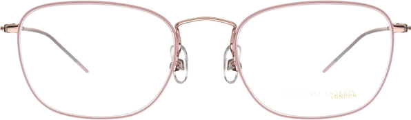 Złote okulary damskie William Morris